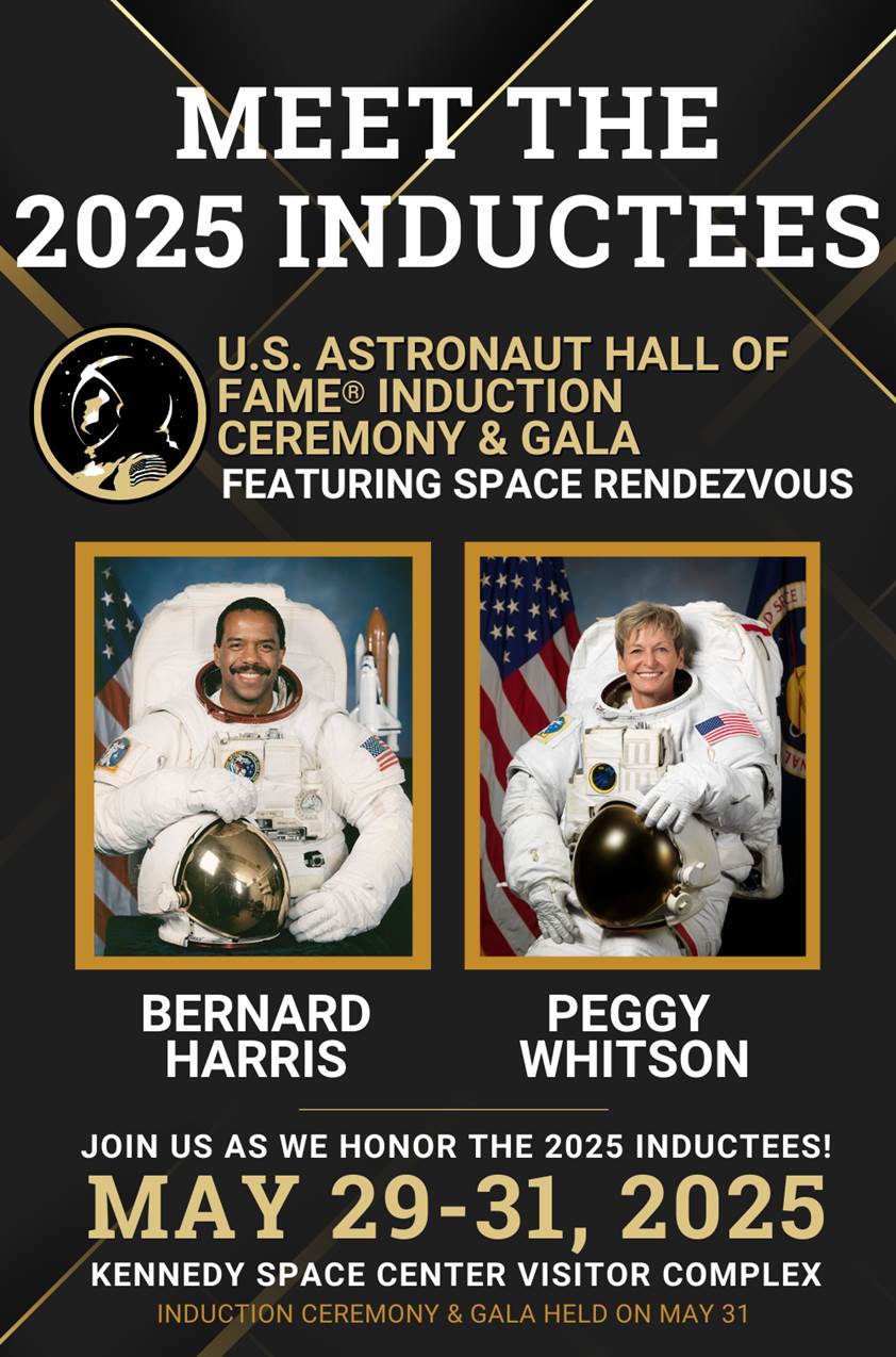 2025 U.S. Astronaut Hall of Fame Inductees